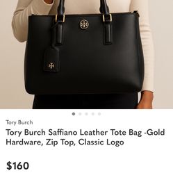 Tory Burch Saffiano leather Tote