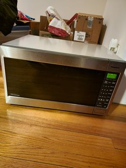 Stainless Steel Microwave 