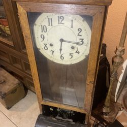 Antique Time Clock
