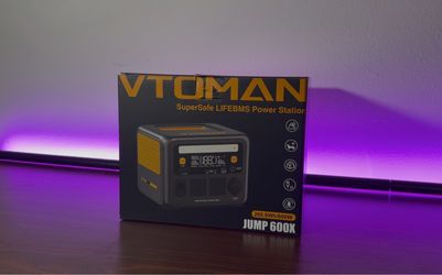 VTOMAN Jump 600X Portable Power Station – 600W