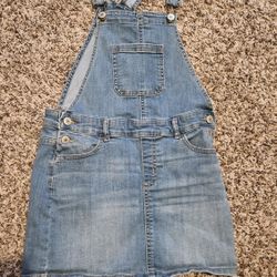 Girl Overall Dress 