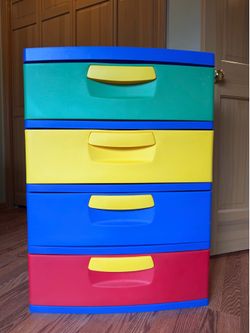 Sterilite 4 Drawer Plastic Storage Chest Organizer