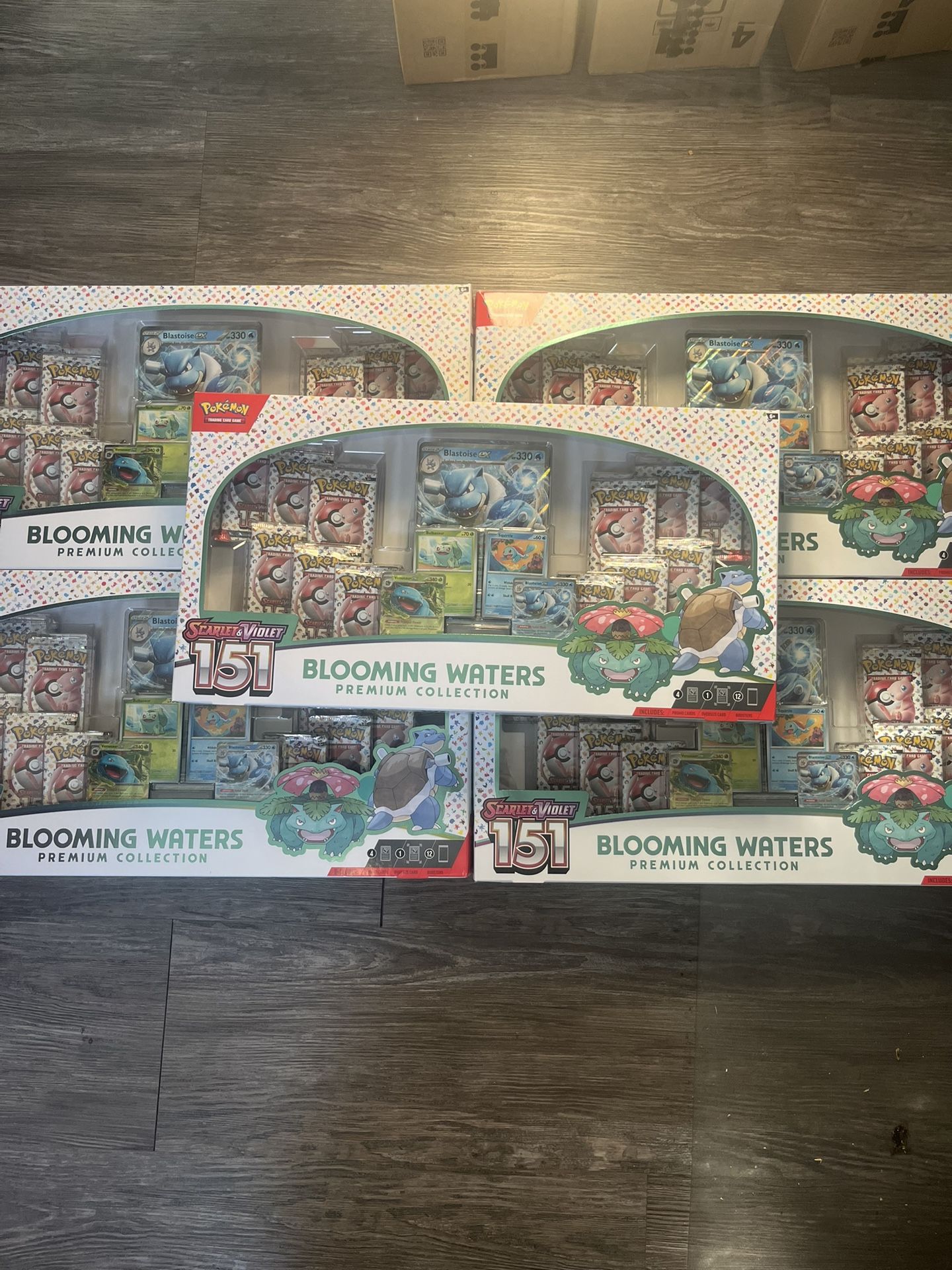 Pokemon Blooming Waters 151 Premium Collection