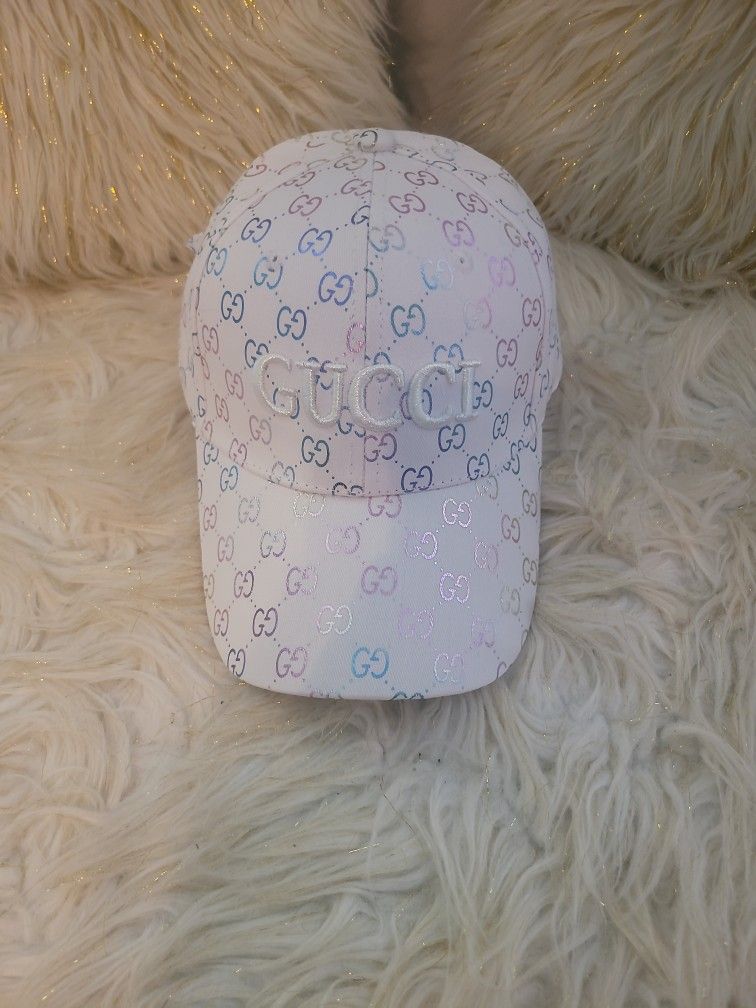 White Logo Hat