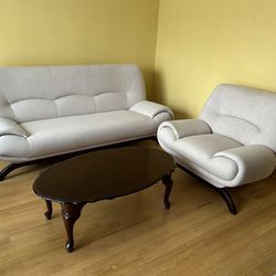 Sofa Bed and Lounge Chair (2 Pc) Set