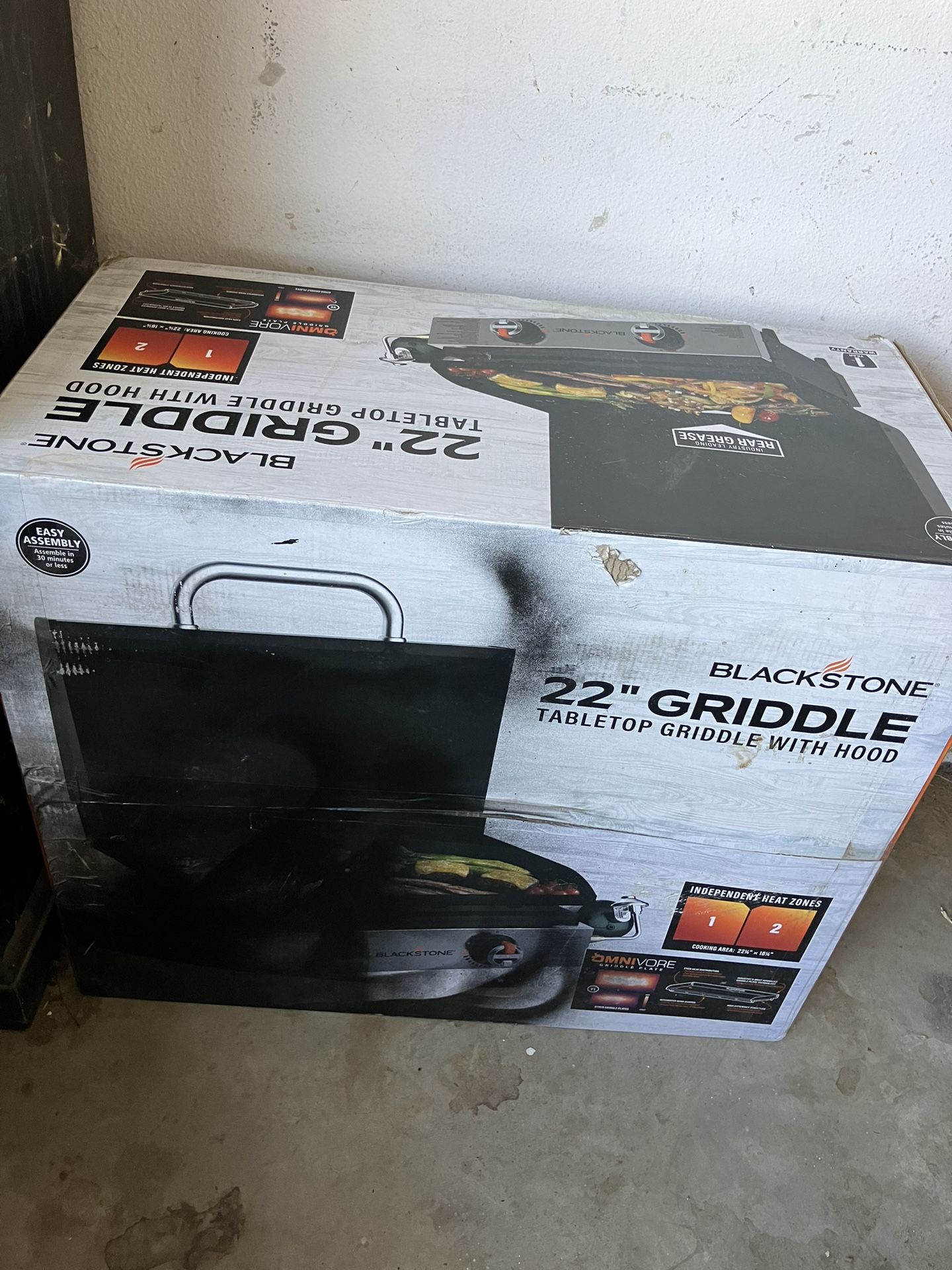22 Griddle Black Stone
