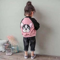 Super Soft Warm Dog Velvet Boys Girls Jacket