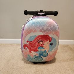 Light Up Scooter For Kids With Storage - Suitecase - New