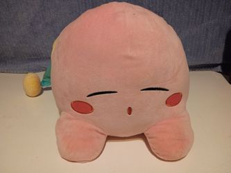 Giant Kirby plush