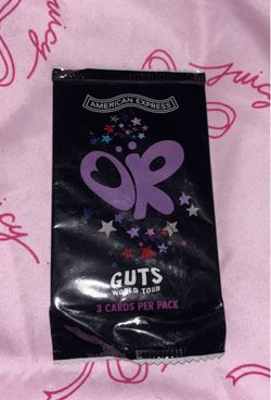 Olivia Rodrigo Guts World Tour Trading Cards