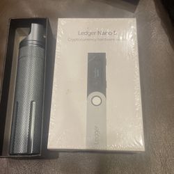 Ledger Nano And Fireproof Storage Vault