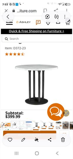 Table with no chairs