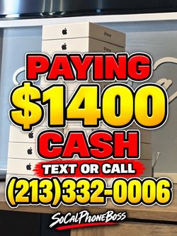 Cash $$$$ now