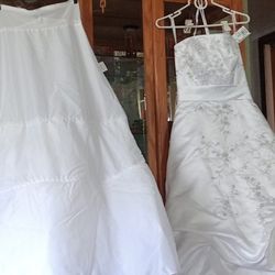 Wedding Dress With Tags 