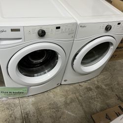 WHIRLPOOL WASHER AND GAS DRYER