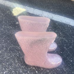 Glitter Waterproof Rain Boots 