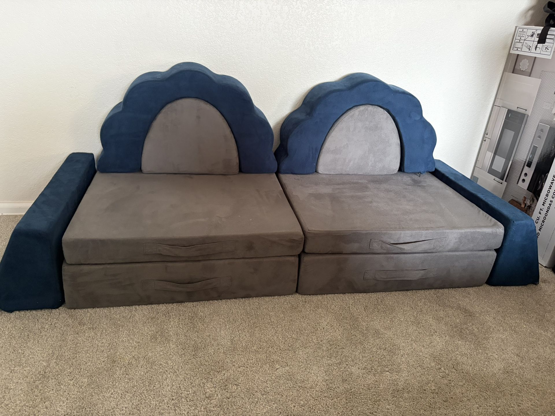 Kids Modular Fort Couch