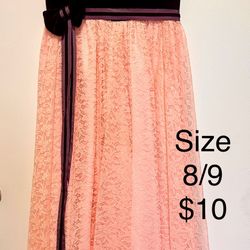Girl Holiday Dress Size 8/9