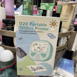 Portable stickers printer