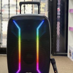 Rechargeable 15" Speaker w/  Wireless Mic 🇺🇸