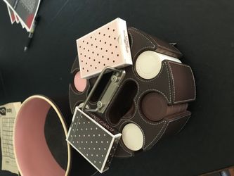 Things remembered playing cards and poker chips in roll Canister