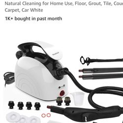 brand New Steam Cleaner, Multipurpose Powerful Steamer with 21 Accessories, Portable Handheld Steam Mop with 38OZ Tank, Natural Cleaning for Home Use,