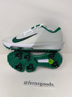 Nike Air Zoom Infinity Tour 2  Men's Size 9.5 golf shoes  Brand new no box Golf Green Photon Dust HQ2158-100 Zapatos de golf