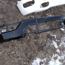2021 And 2022 Ford F-150 Front Black Bumper With Sensor Holes OEM Part