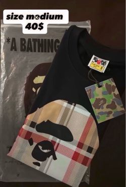 Bape shirt size medium