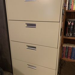Lateral Filing Cabinet — 4 Drawer