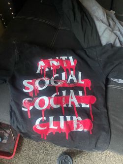 Anti social hoodie size med