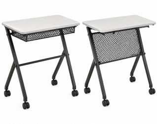 Folding Student Desks with Wheels