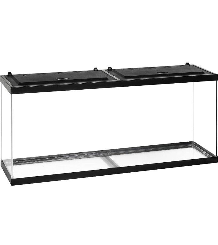 Tetra 55 Gallon Aquarium Kit with Fish Tank, Fish Net, Fish Food, Filter, Heater and Water Conditioners