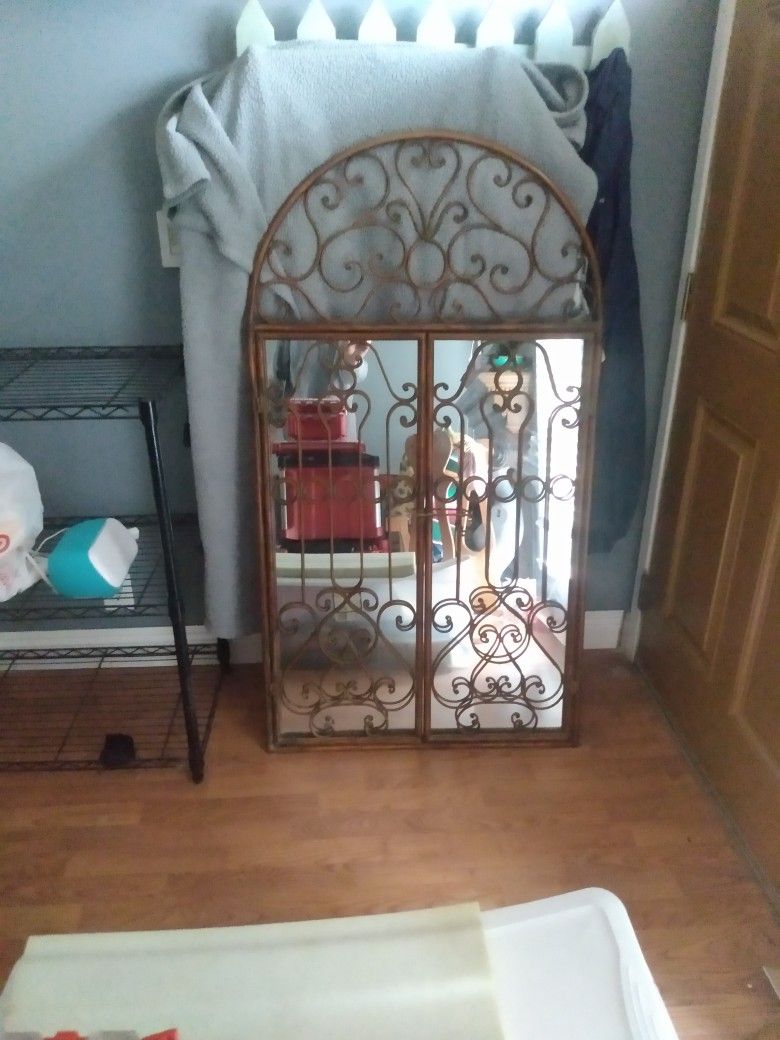 Large Antique Mirror