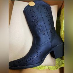 ROPER Women's Alisa Snip Toe Cowboy Boots