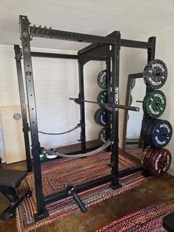 Rogue Fitness RML-690C Power Rack  Satin Black