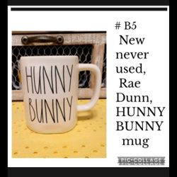 New, Rae Dunn, Hunny Bunny Mug...