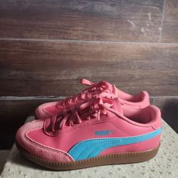 Puma Pink & Blue Speedcats– Women’s 7.5 – Worn Twice – Great Condition