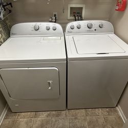 Whirlpool Washer & Dryer Set