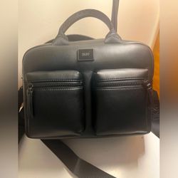 DKNY Black leather tote bag brand new
