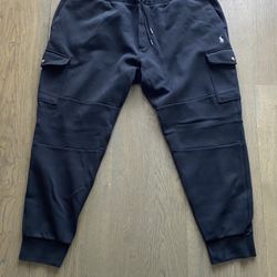 (POLO) Double-Knit Cargo Jogger Pant 