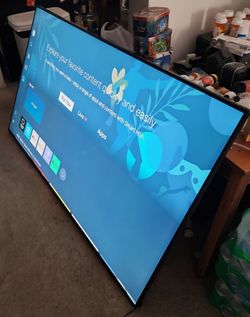 75 inch Samsung flat screen tv works great needs universal remote