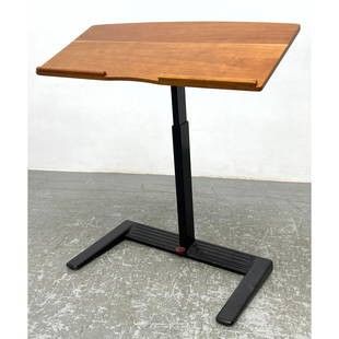 Herman Miller Scooter Laptop Stand Adjustable Vintage Mid Century Modern TV Tray Stand