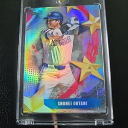 Topps Baseball Card Shohei Ohtani 