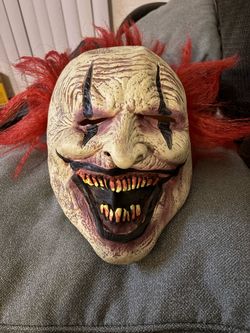 Scary Clown Halloween Mask