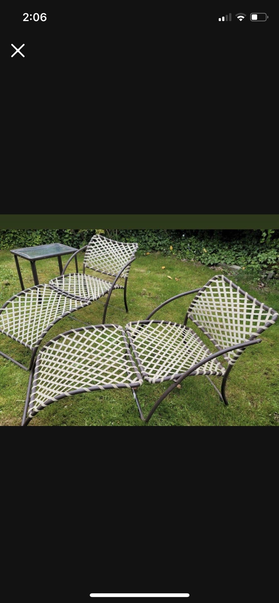 Brown Jordan designer lounge chairs