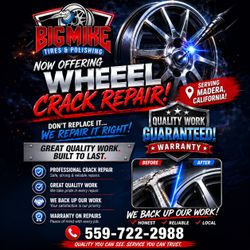 Cracked wheel