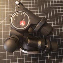 Manfrotto 410 Junior Geared Head with Quick Release Plate LIKE NEW

