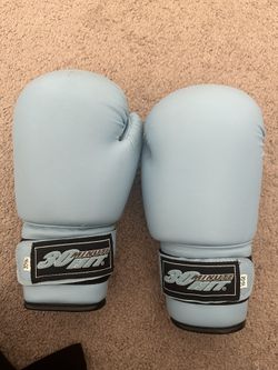 Blue Boxing Gloves