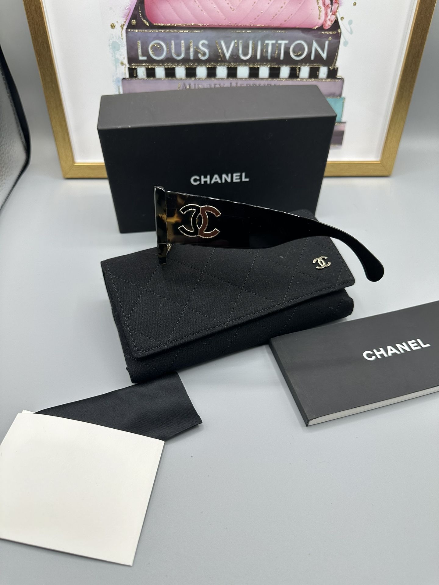 Chanel Sunglasses Tortoise 